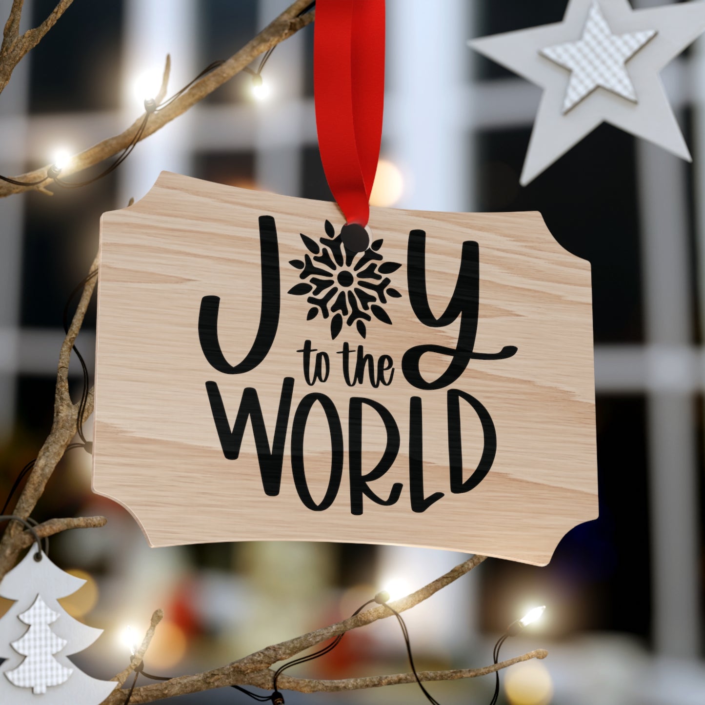 Joy To The World - Plywood Ornaments (Berlin)