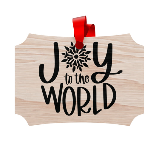 Joy To The World - Plywood Ornaments (Berlin)